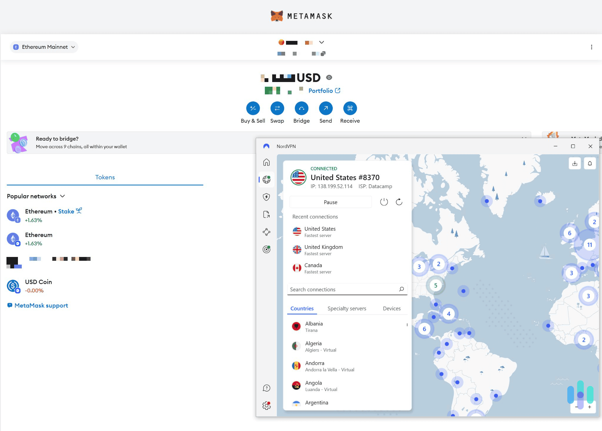 Crypto trading dashboard displaying activated kill-switch halting volatile trades for autonomous agent risk management and volatility protection