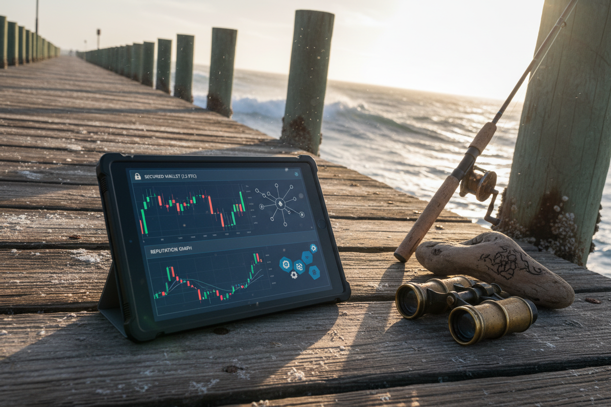 Secure Wallets and Reputation Tracking in Autonomous Trading Agents